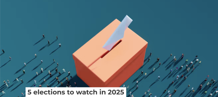 Not as many people will get the chance to vote in 2025 compared with the previous year. MicroStockHub/Getty Images